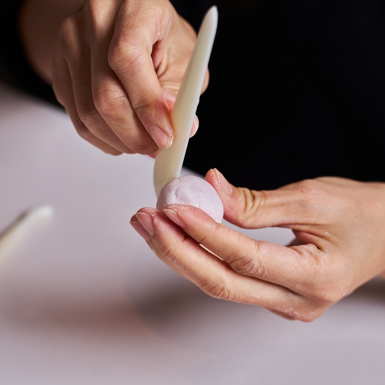 HAND MAKE SONG-PYEON WITH RICE BLOSSOMS-nunchi