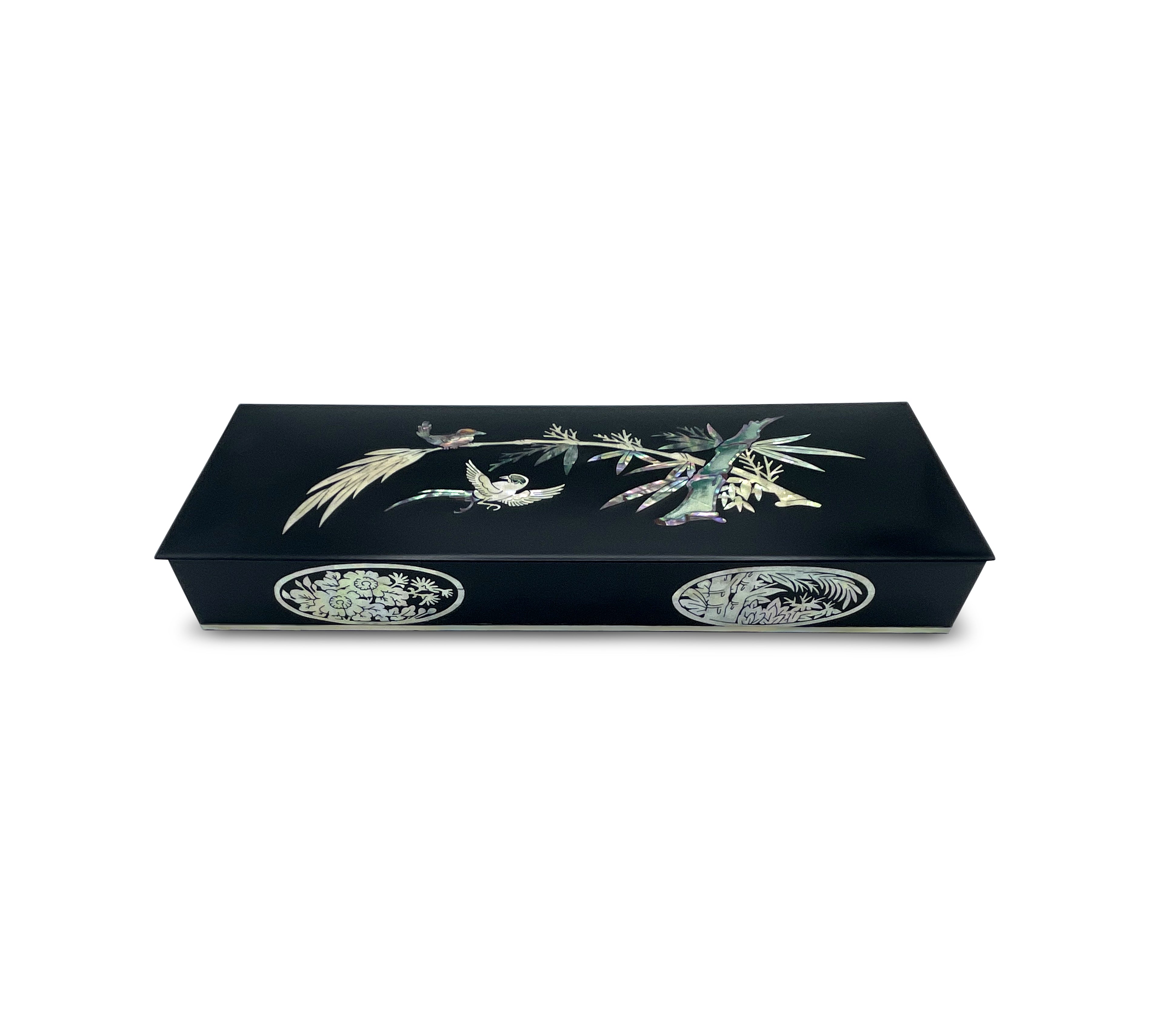 Bamboo & Birds Long Keepsake Box-nunchi