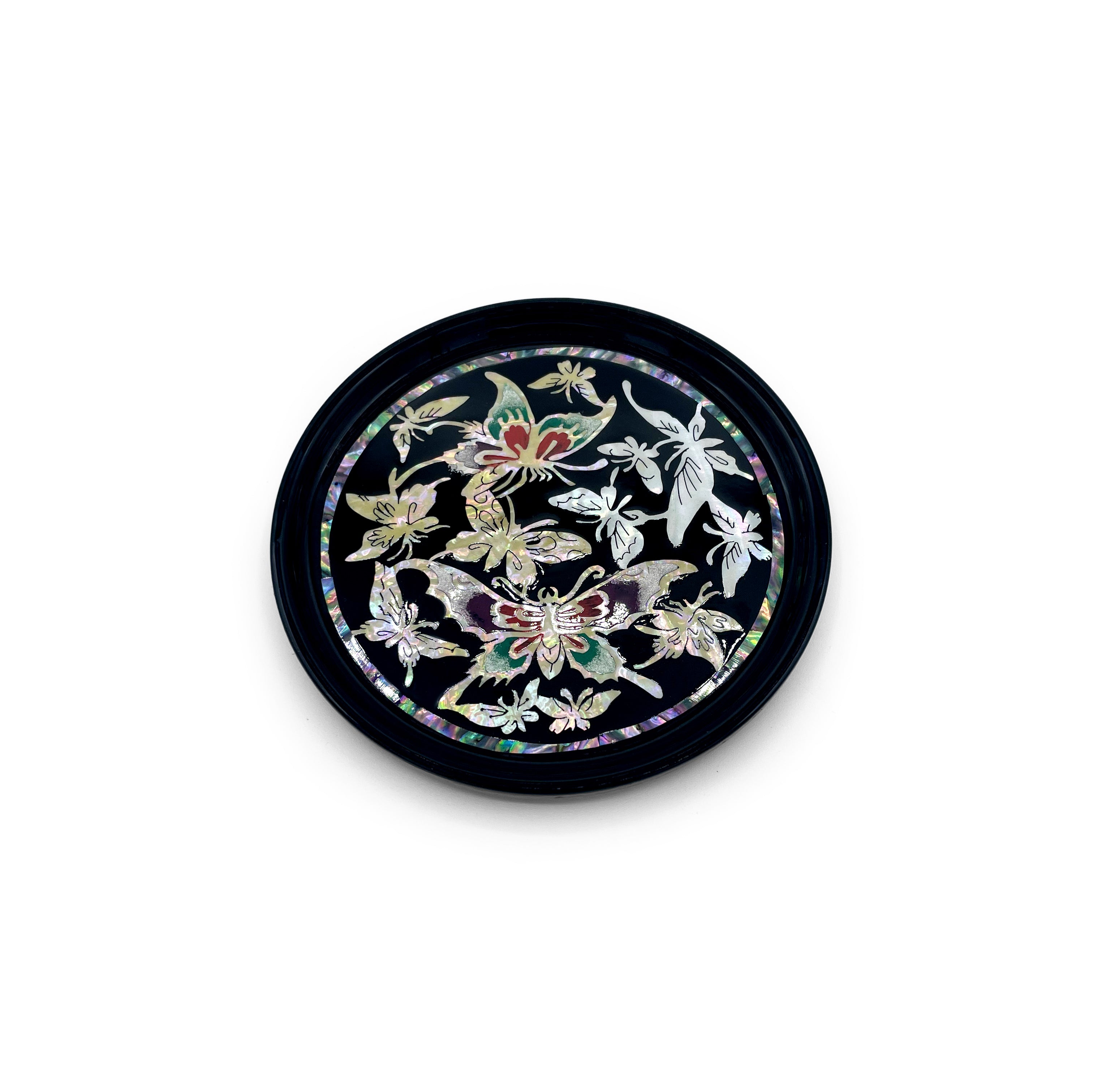 Butterfly Kaleidoscope Coasters Set of Four-nunchi