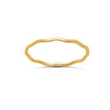 Dainty Wavy Ring-nunchi