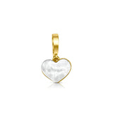 Double-Sided Pearl Heart Charm-nunchi