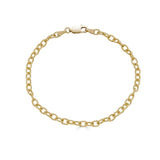 Halo Gold Sparkle Chain Bracelet-nunchi