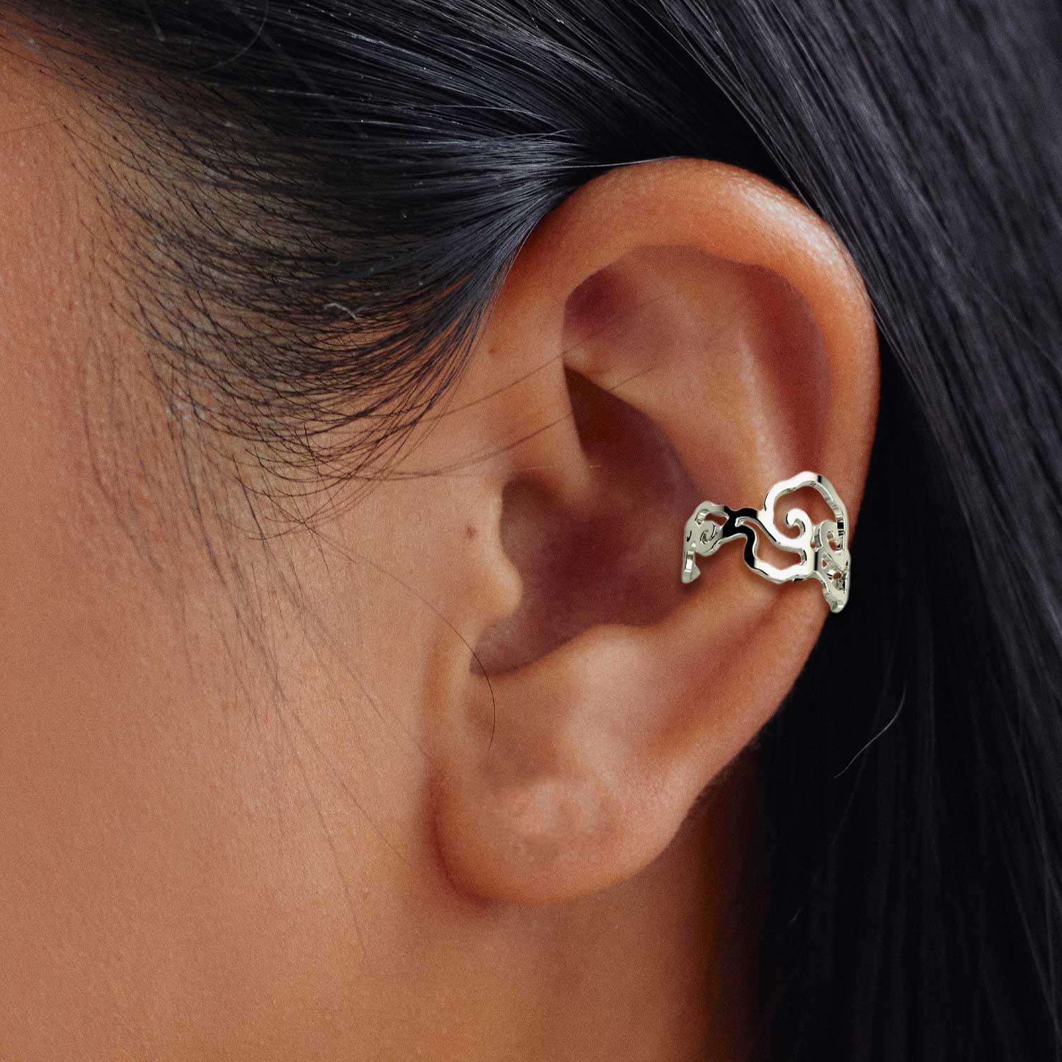 Korean ear deals cuff earrings