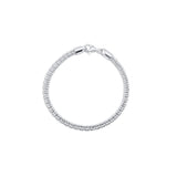 Diamond Cut Ice Chain Bracelet-nunchi