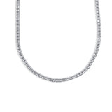 Diamond Cut Ice Chain Necklace-nunchi