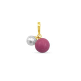 Pearl and Ball Duo Charm-nunchi