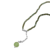 Jade Tube Beaded Necklace-nunchi