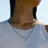 Puffed Mariner Link Chain Necklace-nunchi