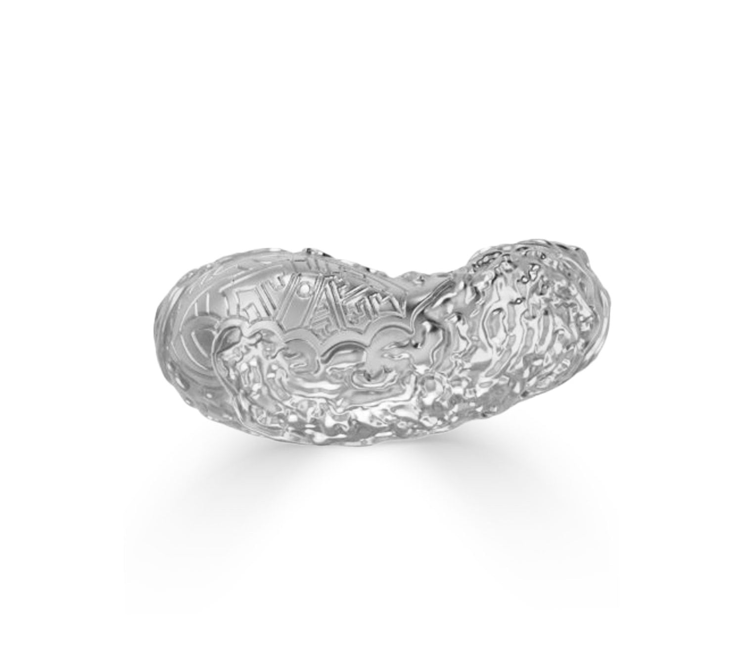 Sculptural Dancheong Bubble Ring - Silver-nunchi