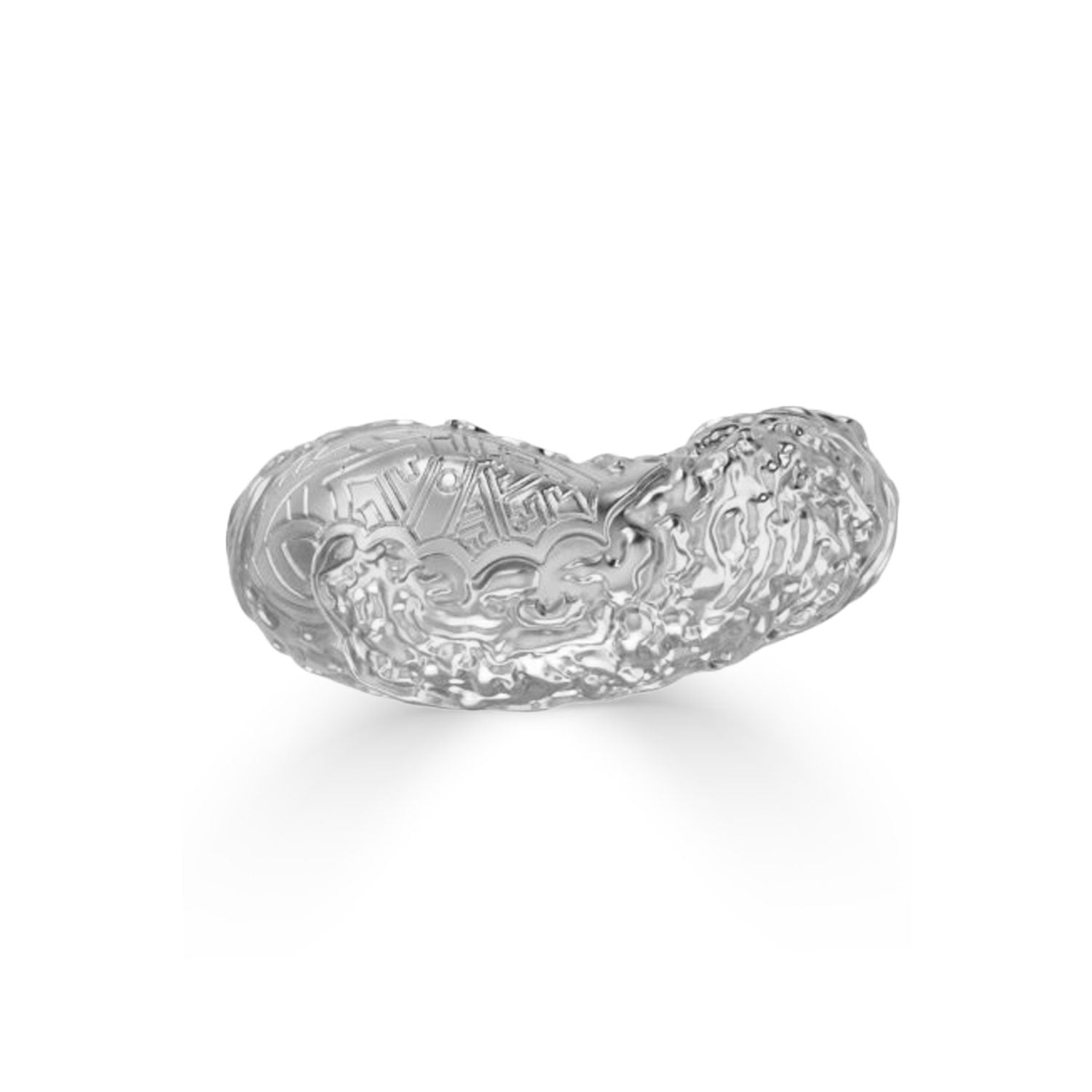 Sculptural Dancheong Bubble Ring - Silver-nunchi