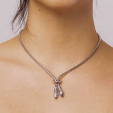 Double Headed Serpent Necklace-nunchi